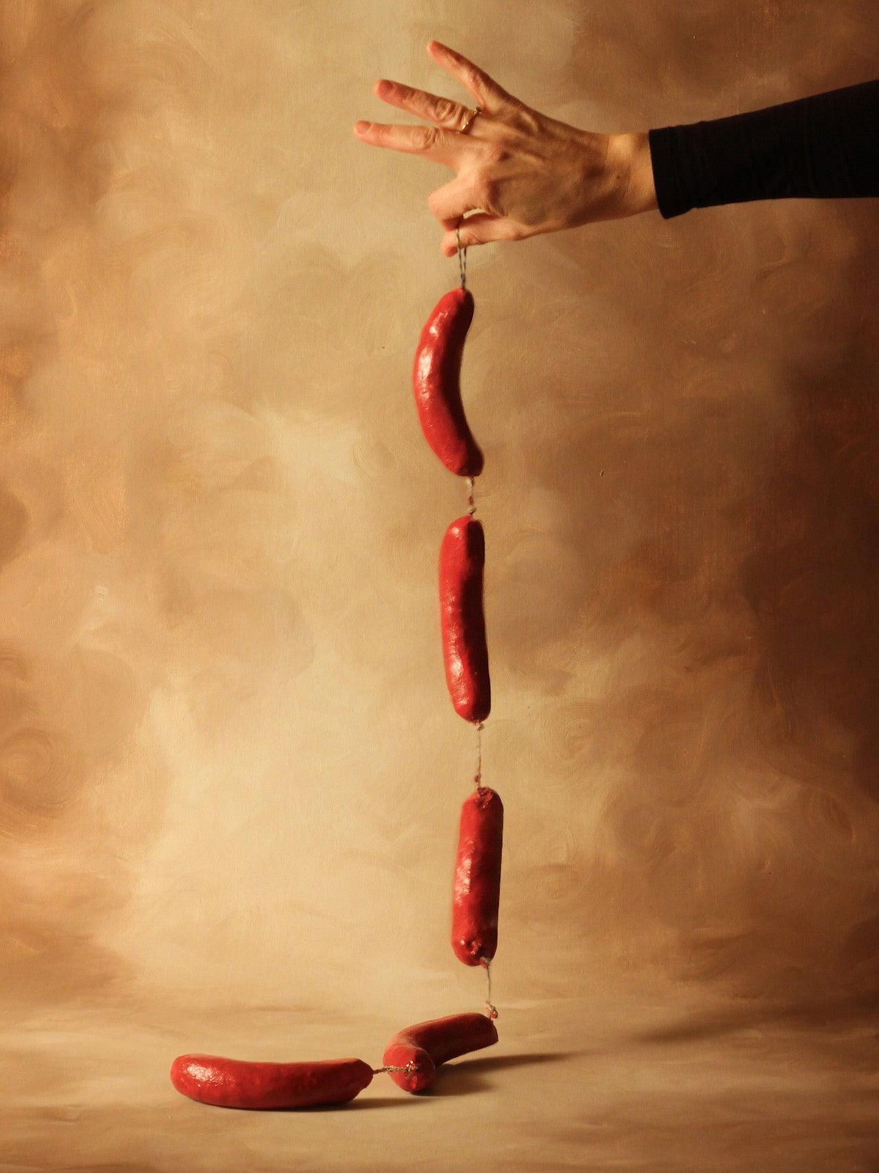 Souvenir ristra de chorizos