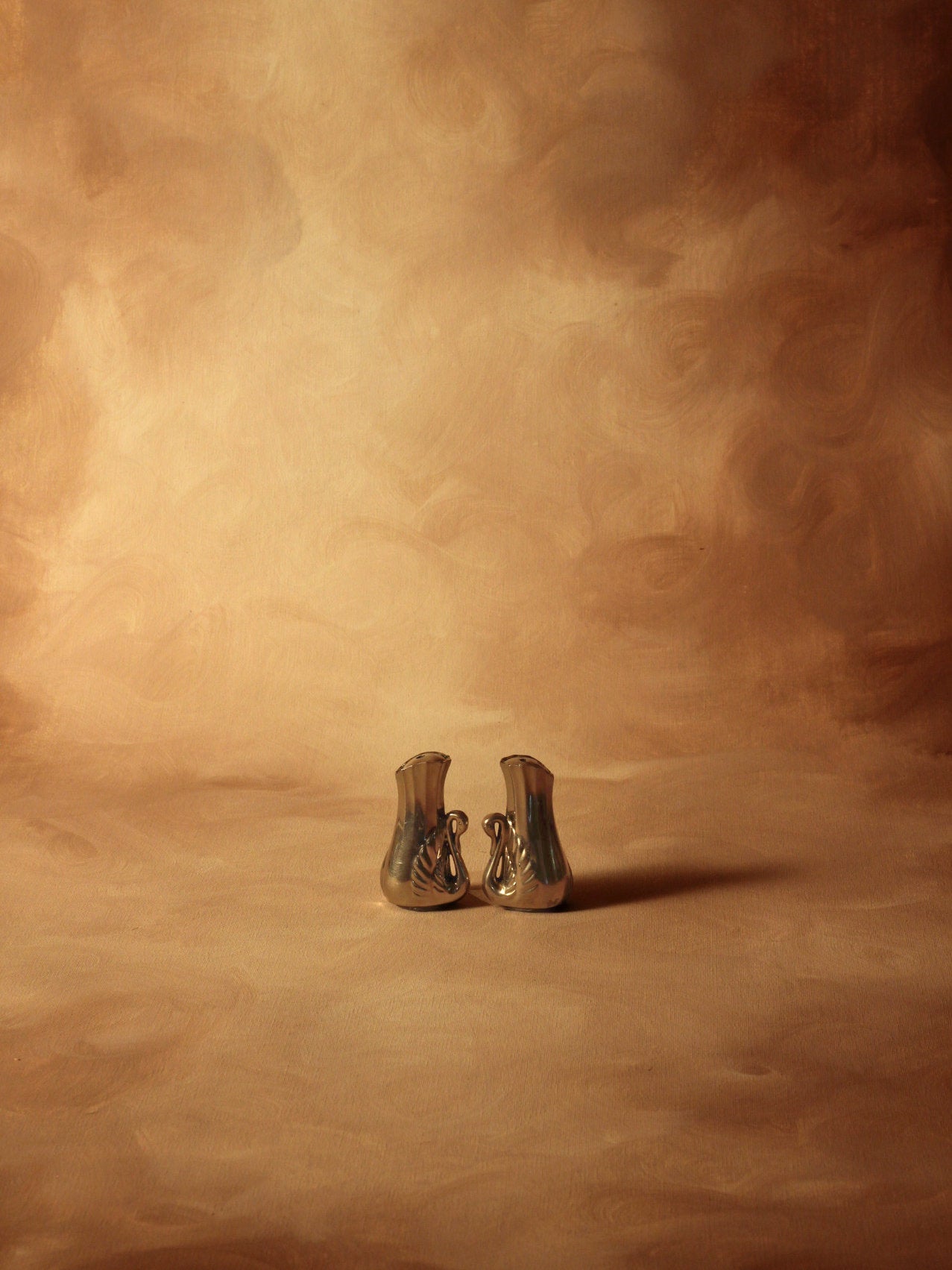 Salero y pimentero cisnes