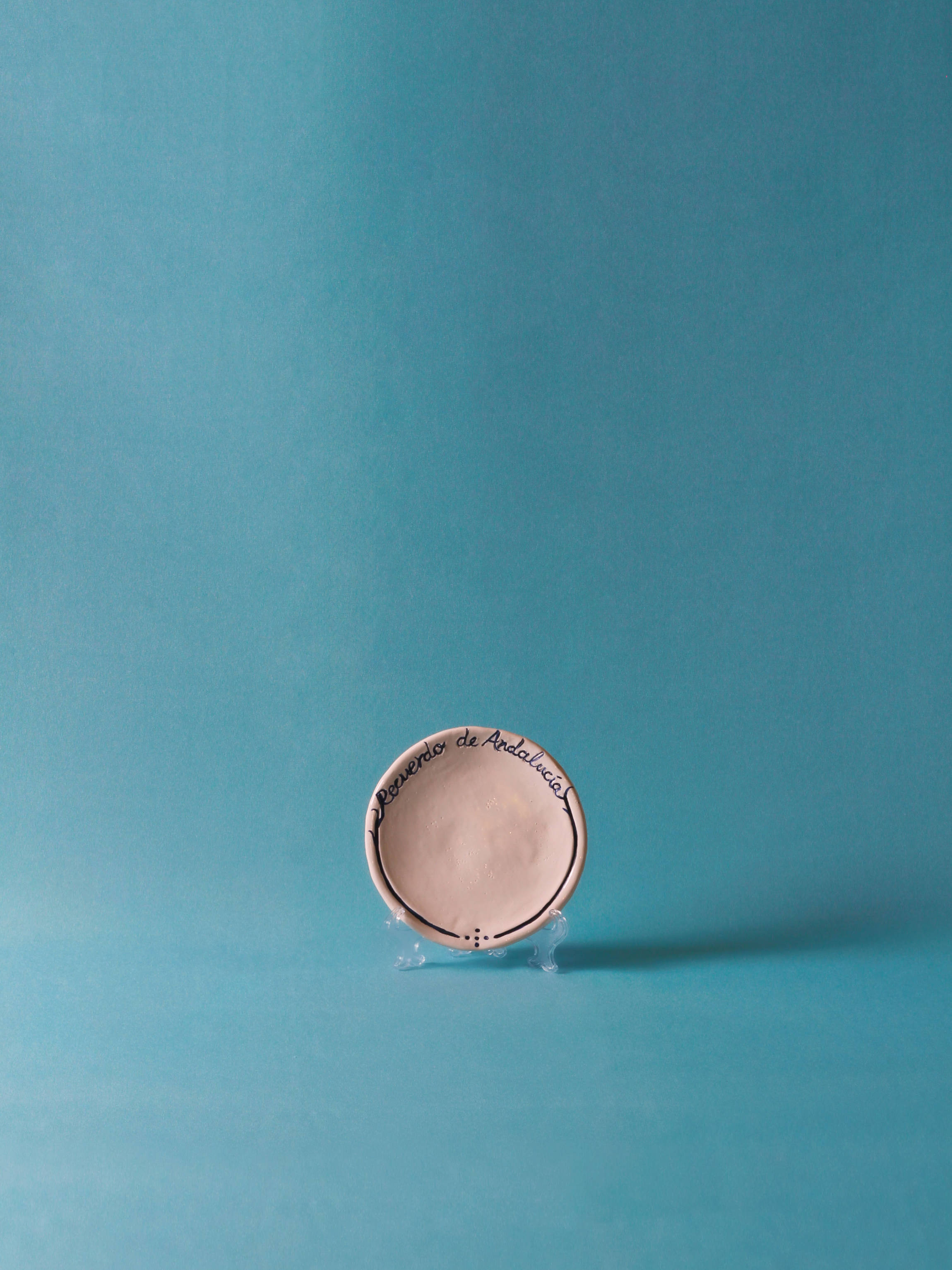 Plato de recuerdo de Andalucía