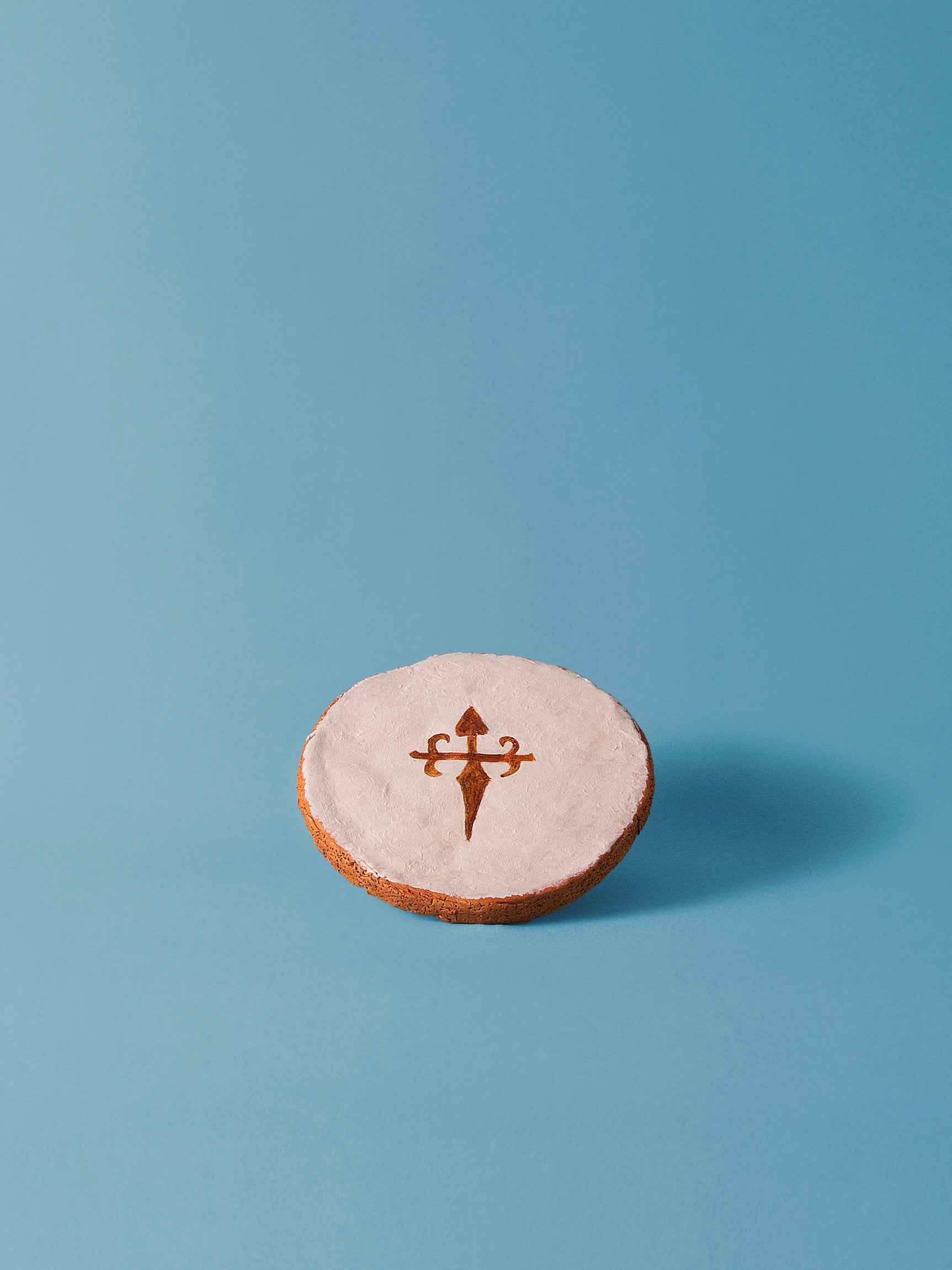 Souvenir tarta de Santiago
